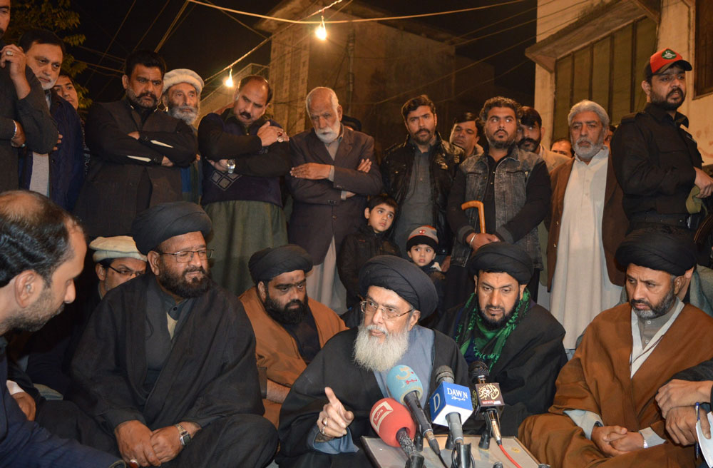 حضرت ابوطالب ؑ کا یوم وصال تحریک نفاذ فقہ جعفریہ کی کال پر یوم الحزن کے طور پر منایا گیا