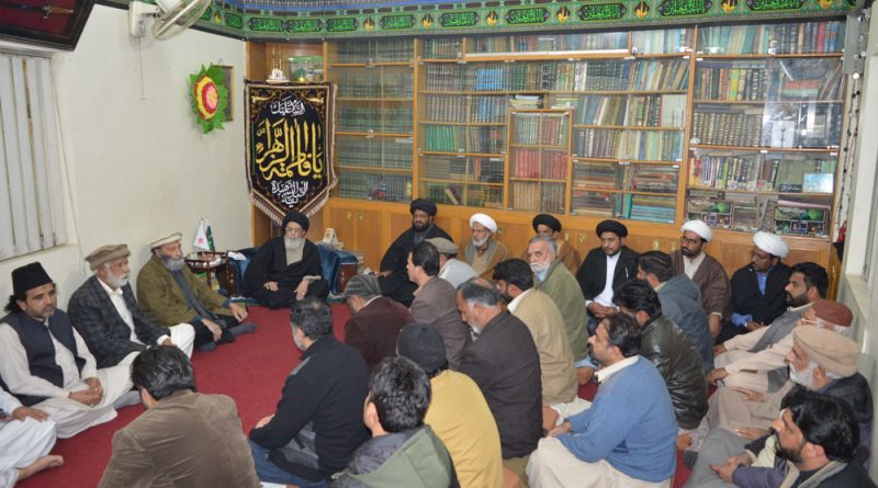 سعودی ولی عہد کا دورہ ۔۔۔ قائد ملت جعفریہ آغا حامد موسوی کا ایام مادر عباسؑ علمدار کی مجلس سے خطاب