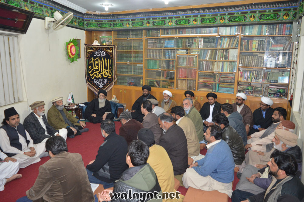 سعودی ولی عہد کا دورہ ۔۔۔ قائد ملت جعفریہ آغا حامد موسوی کا ایام مادر عباسؑ علمدار کی مجلس سے خطاب