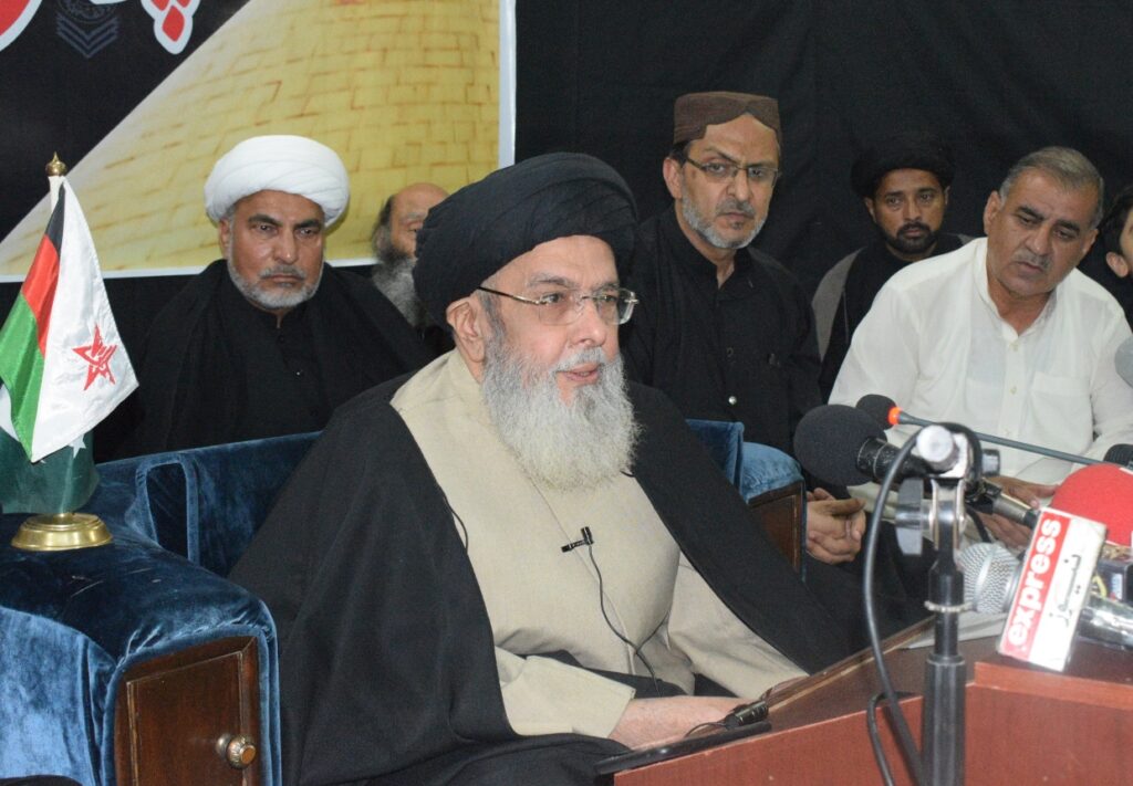 نئے جلوس ومجالس پر پابندی قبول نہیں؛قائد ملت جعفریہ آغاحامدموسوی نے 19نکاتی ضابطہ عزاداری کا اعلان کردیا