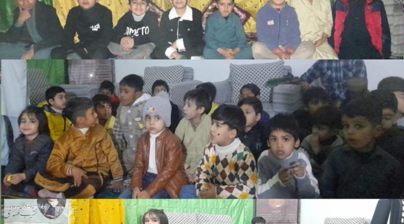 پشاور: صغیر کربلا کی آمد کا جشن