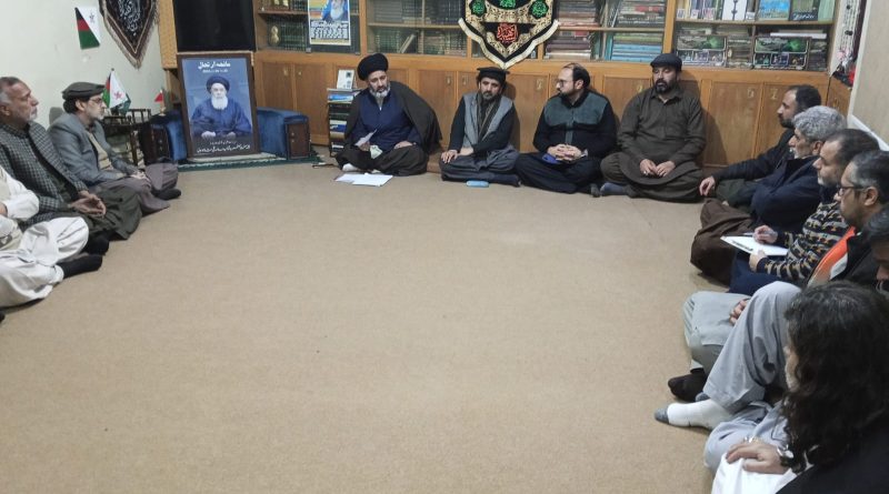 مسلم ممالک دوست دشمن کو پہچانیں اور باہم متحد ہو کر صیہونیت و شیطنت کے عزائم ناکام بنا دیں علامہ حسین مقدسی