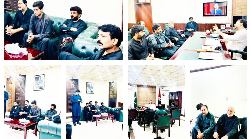 سکھر و لاڑکانہ ڈویژن  ٹی این ایف جے رہنماؤں کی ڈی آئی جی سے ملاقات ؛عزاداروں کو درپیش مسائل کے حل کیلئے احکامات جاری