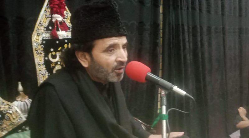 صغیر کربلاؑ کی قربانی داستان شہادت کا عظیم باب ہے ، علامہ قمر زیدی; سبزواری ہاؤس سے گہوارہ علی اصغر ؑ کی برآمدگی