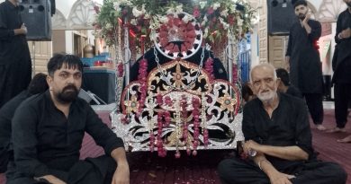 عزاداری پر عائد ناجائز ایس او پیز ختم کی جائیں ؛  ہڈالہ سیداں میں عالمی عشرہ بیمار کربلاؑ کی مجالس و جلوس